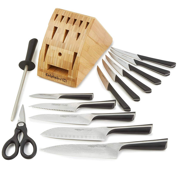 calphalon 14 piece knife set